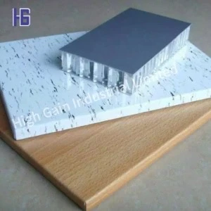 Aluminium honungskakablad