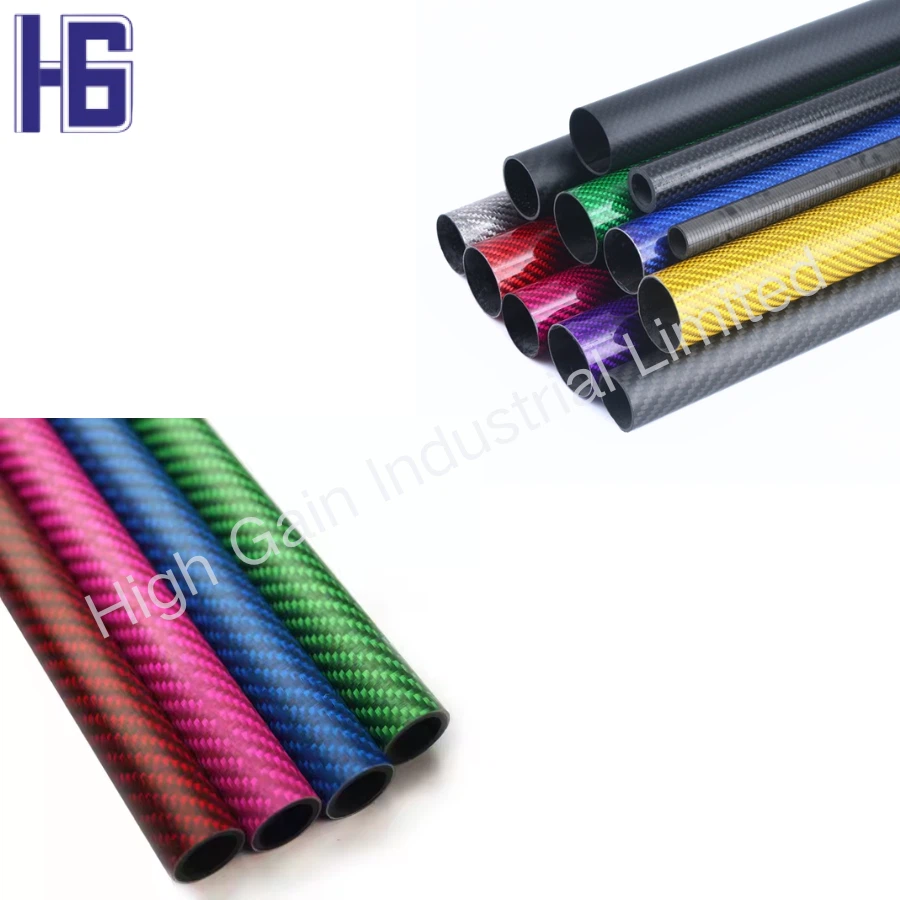 Colored Carbon Fiber Tube